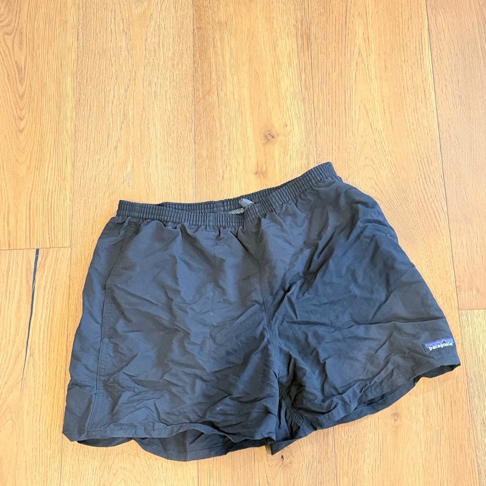 Patagonia Black Athletic Pull-On Shorts